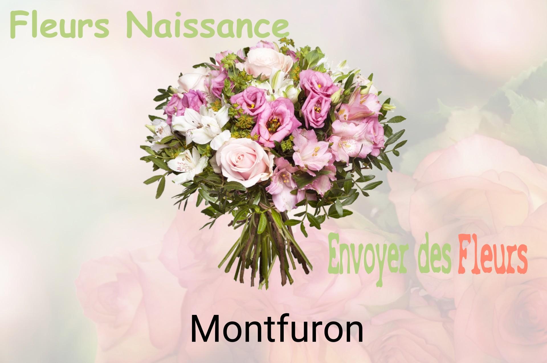 Bouquet de fleurs de naissance livré à Montfuron